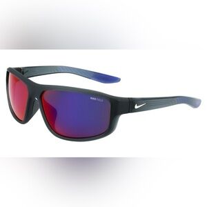 NWT [NIKE] Men’s Sunglasses Brazen DJ0804 Dark Grey with Case